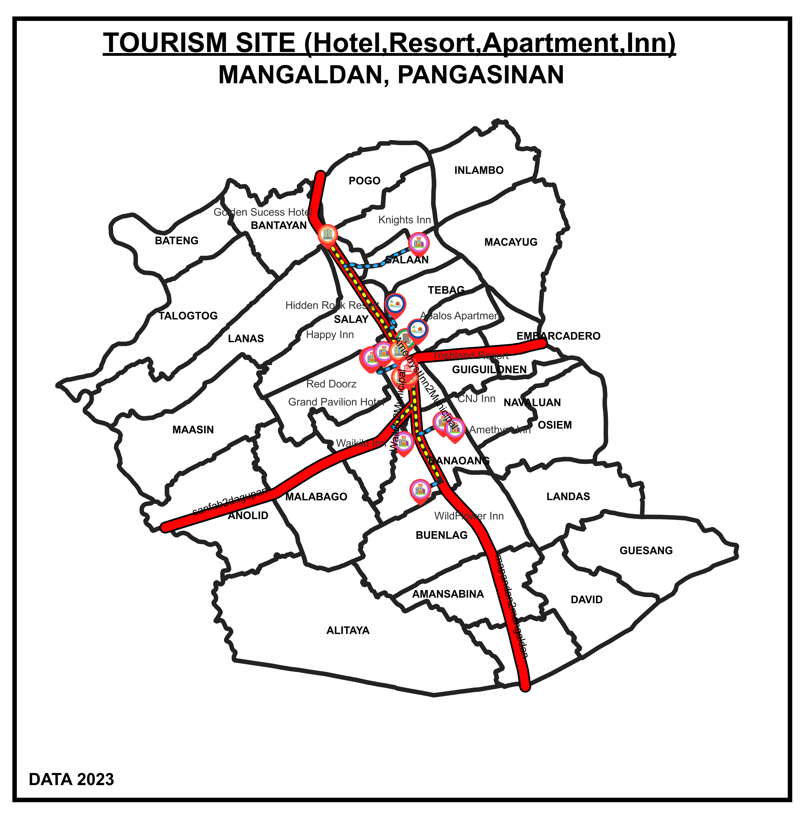 Tourism Map